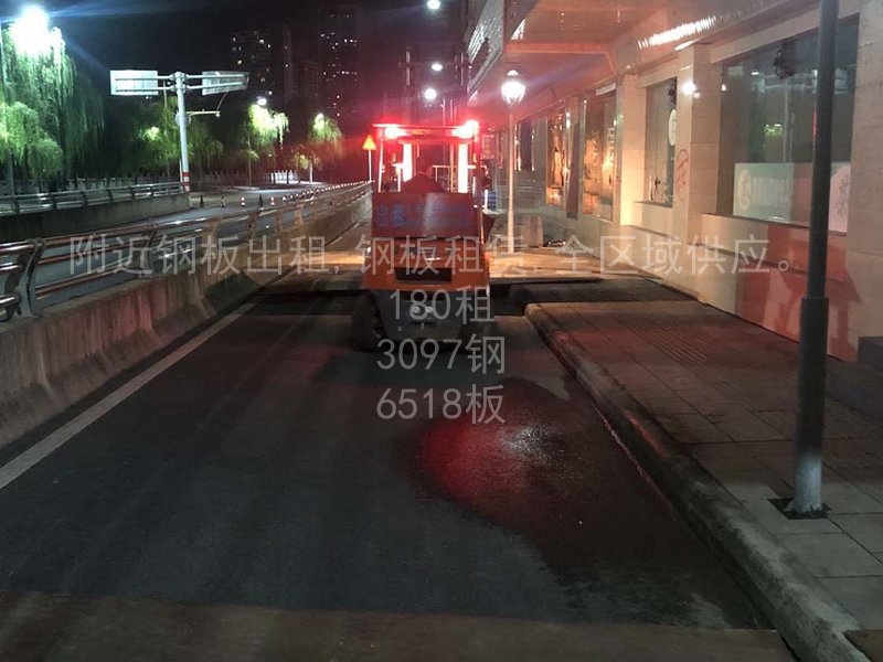 绵阳市涪城区安昌桥-钢板租赁成功案例图片4