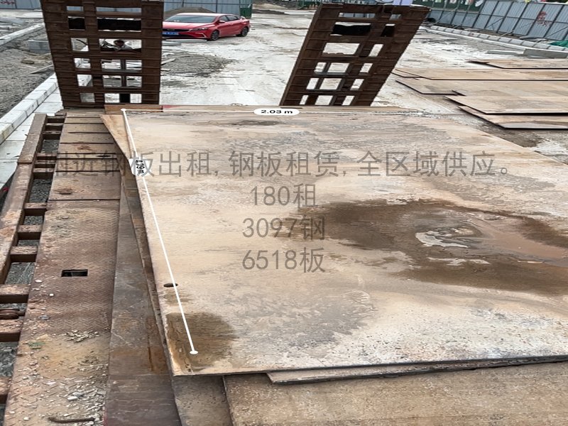 2025年雅安市钢板租赁服务：城市建设与临时道路